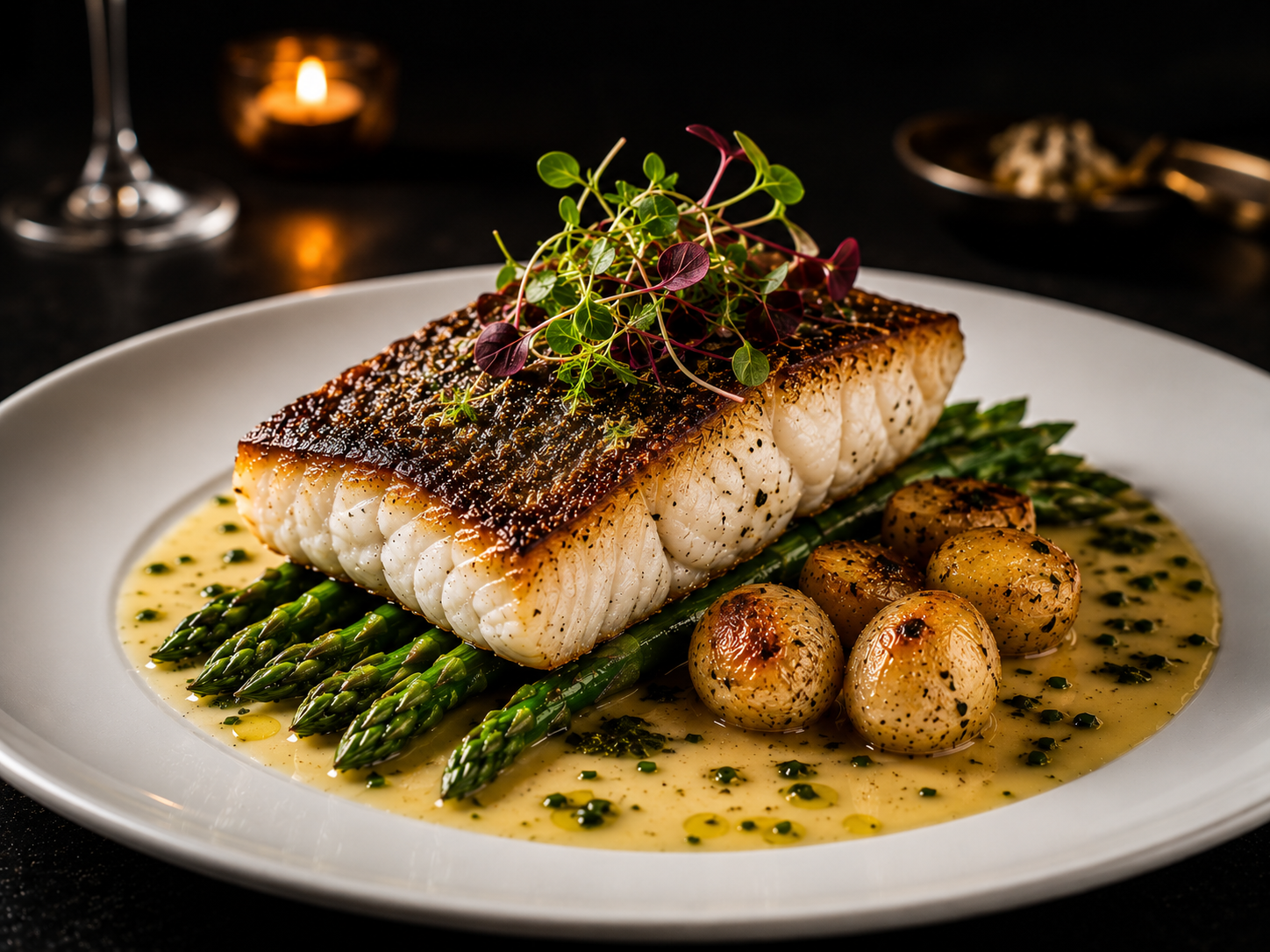 Pan-Seared Chilean Sea Bass