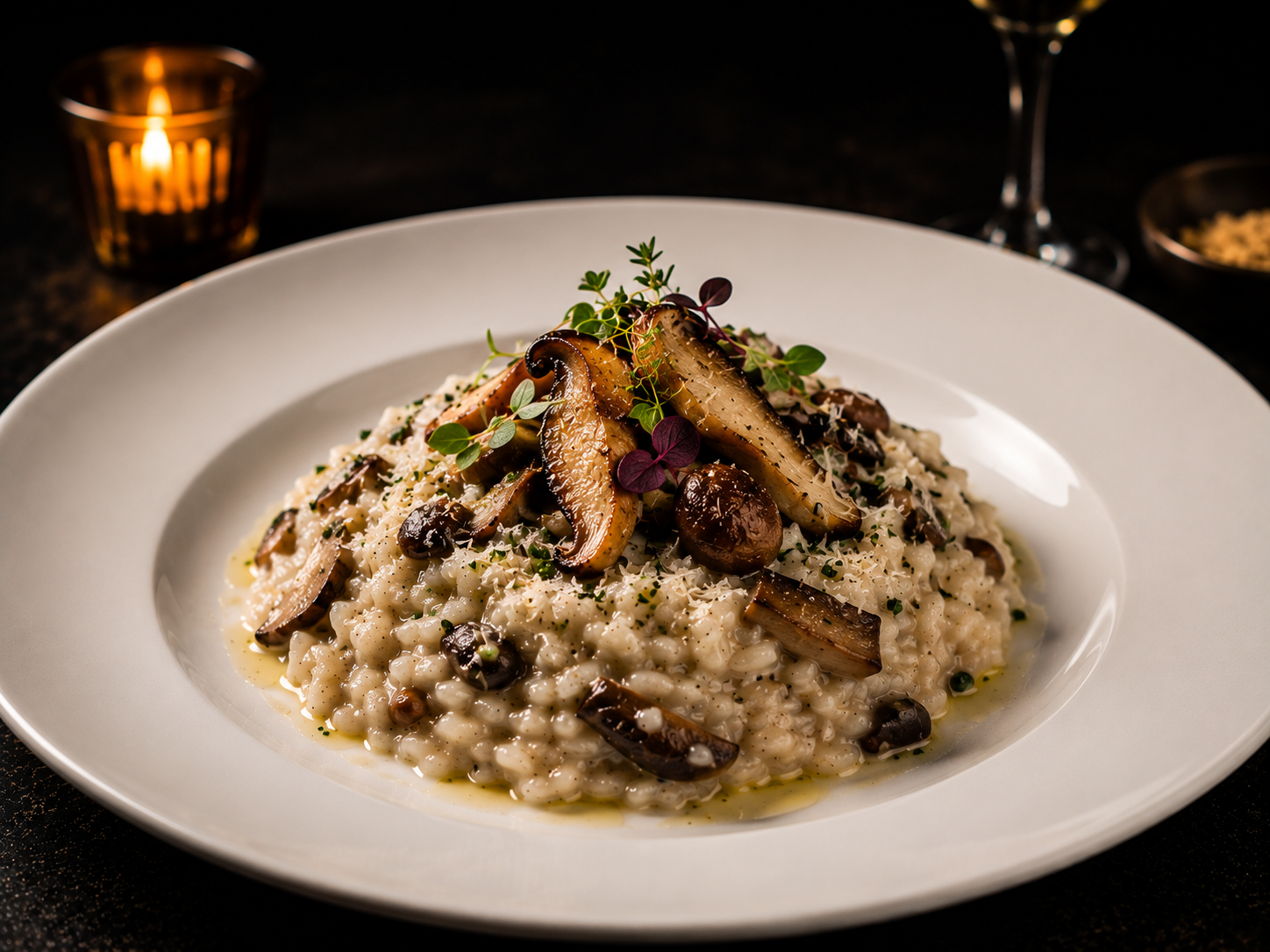 Wild Mushroom Risotto