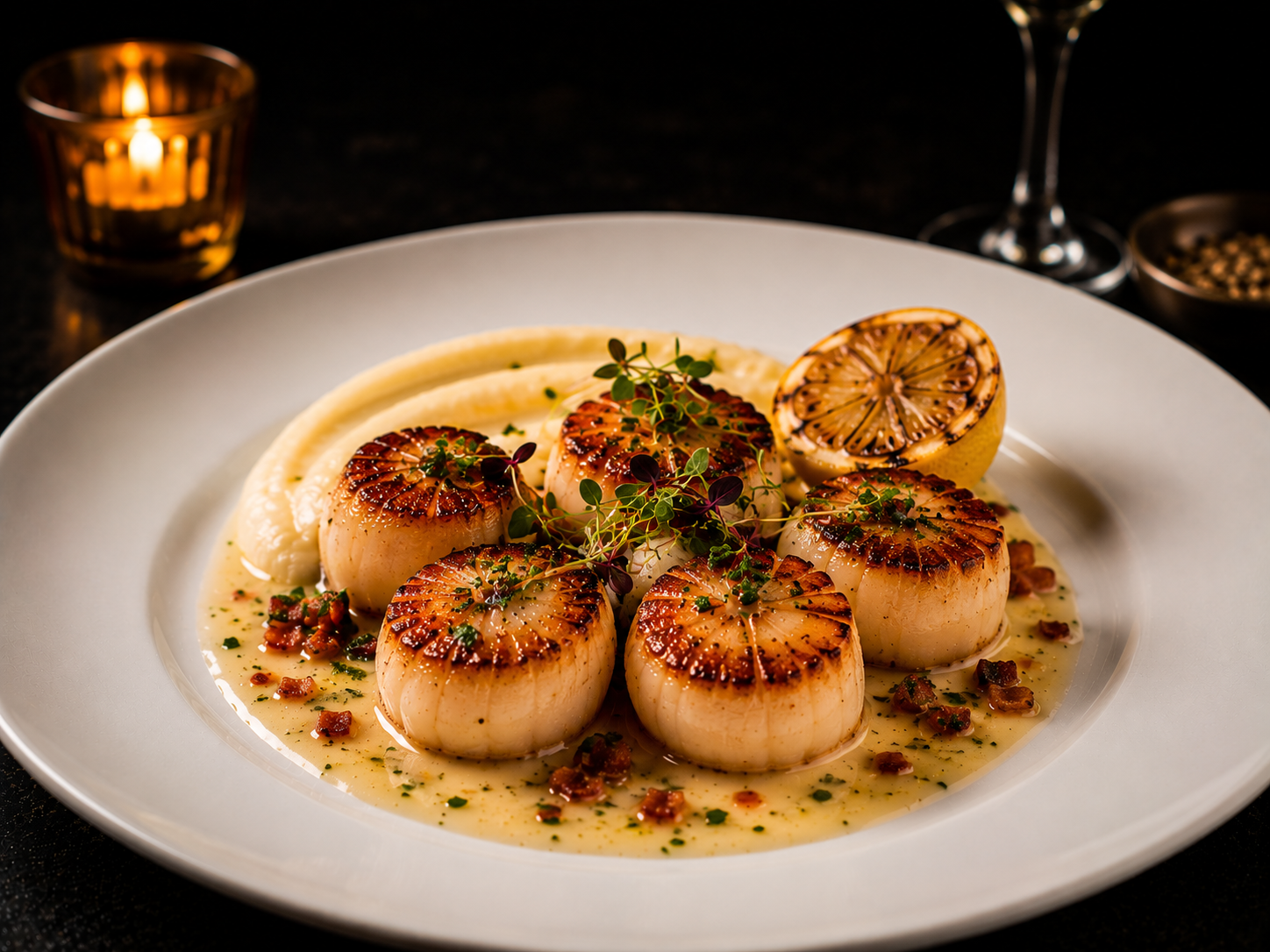 Seared Scallops
